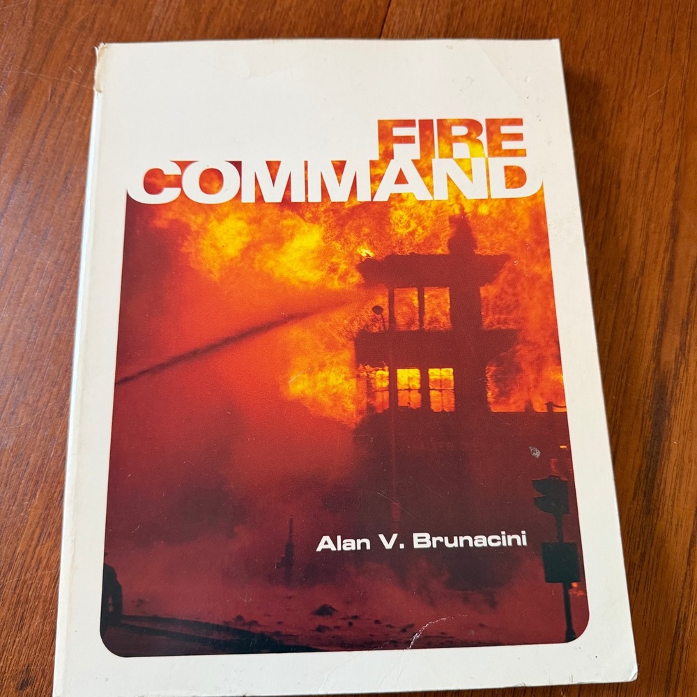 NFPA Fire Command Alan V. Brunacini 1985 Paperback Manual Firefighting Emergency